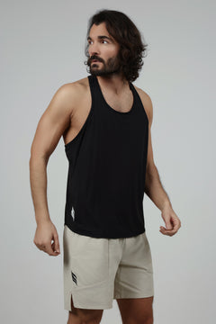 The Sheathed Sword Sleeveless — Black