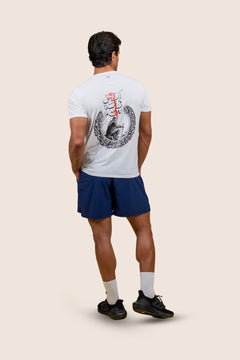"You Have a Purpose — Rise" Back Print Tee — White