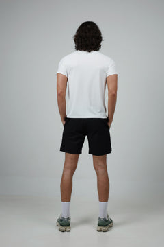 Abstract Composition Tee — White